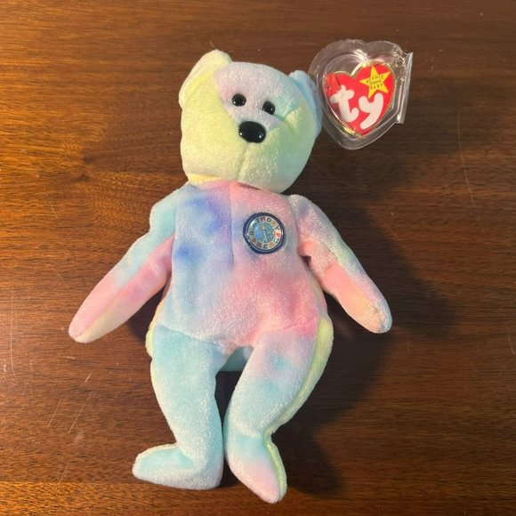 B.B. Bear the Bear Beanie Baby - Ty Beanie Baby -  Style Number #09398 - Picture 5 of 9